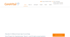 Desktop Screenshot of corovital.de